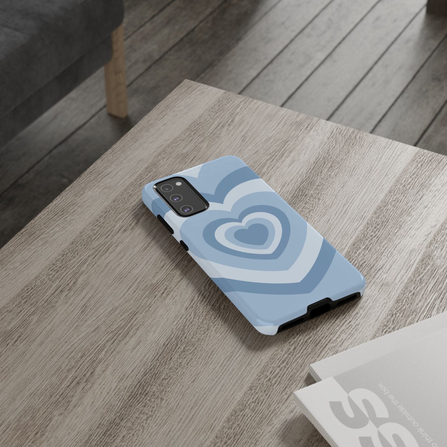 Infinity Blue Hearts Samsung Case