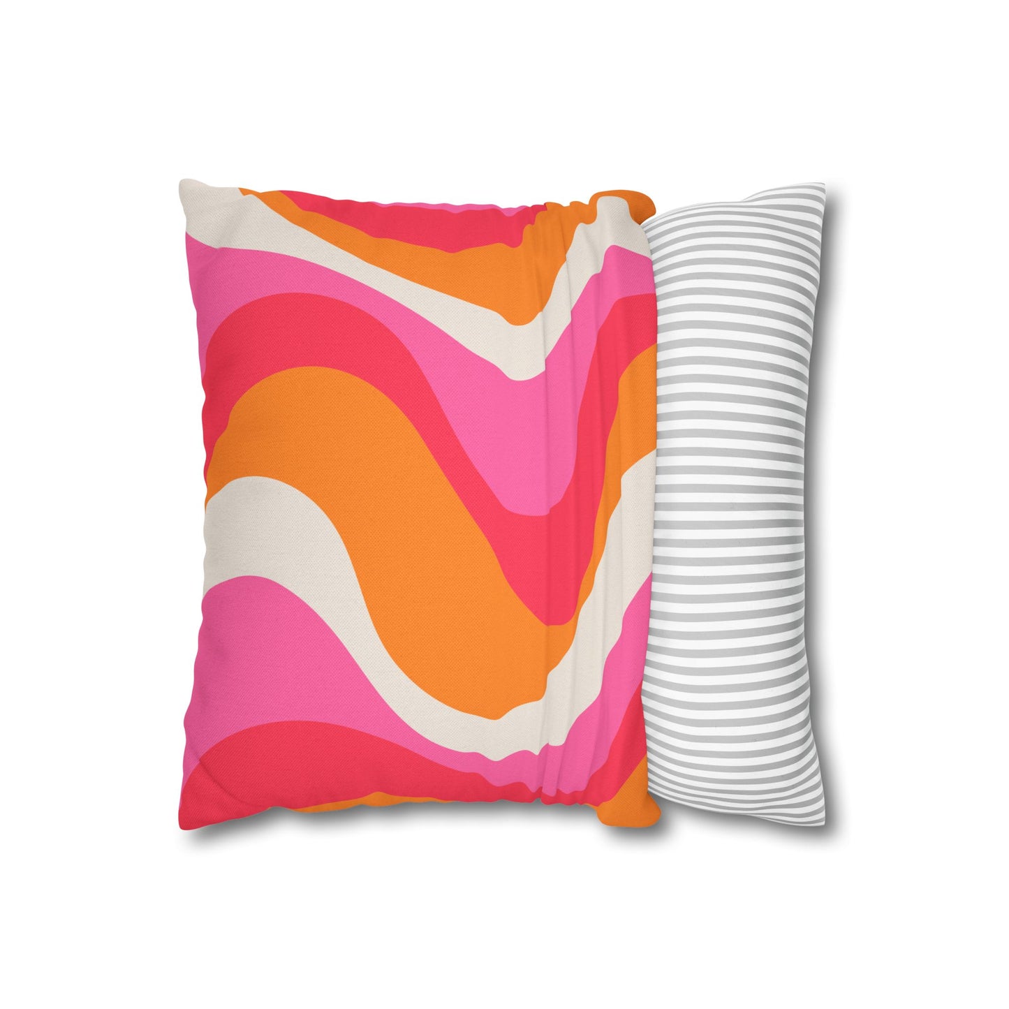 Playful Pink Decorative Pillow