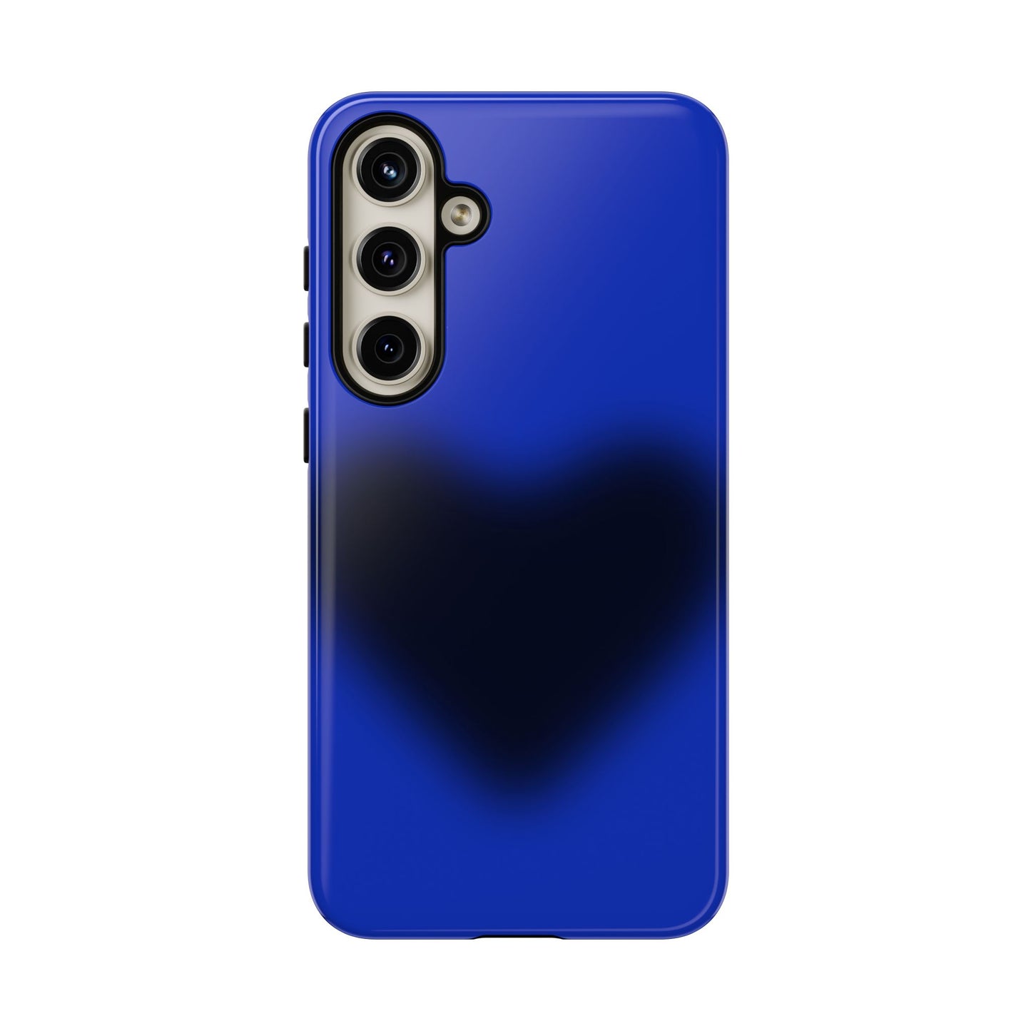 Black Heart Blue Samsung Case