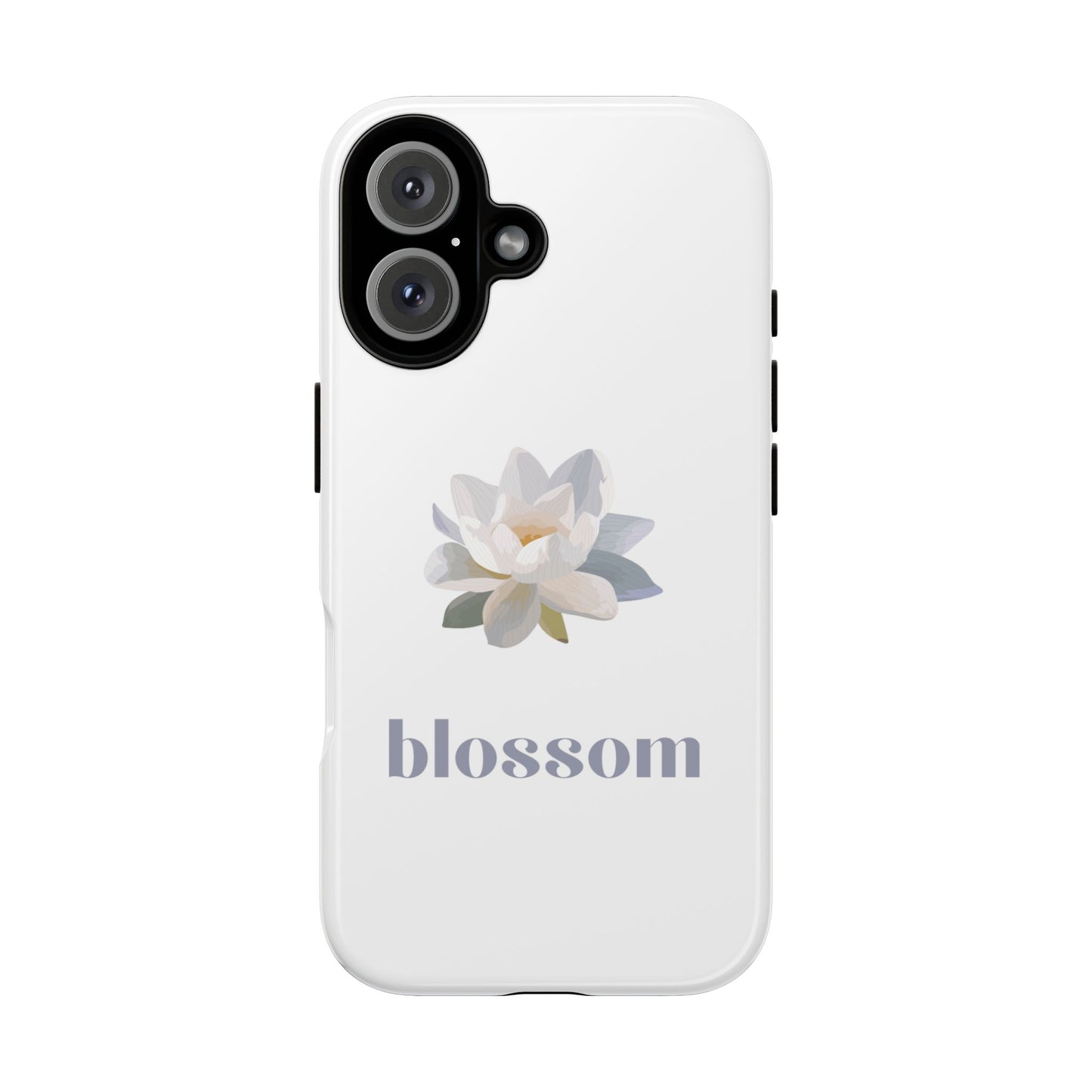 Blossom White iPhone Case