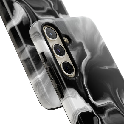 Black Fluid Samsung Case