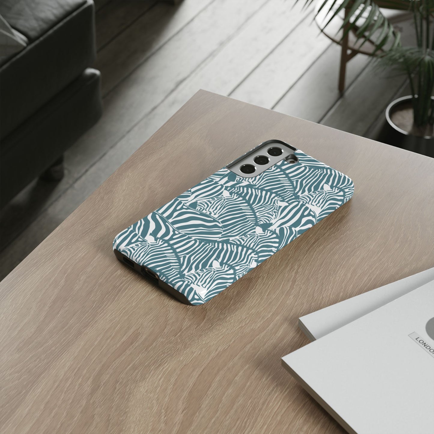 Green Zebra Samsung Case