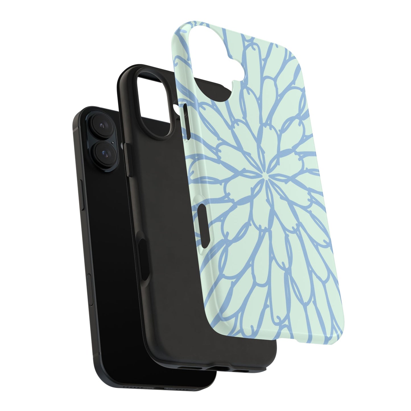 Abstract Flower iPhone Case