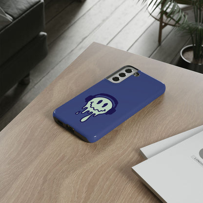 Blue Smiley Face Samsung Case