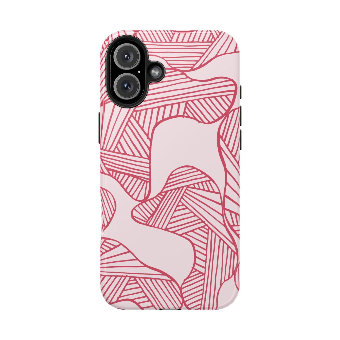 Red Fluidity iPhone Case