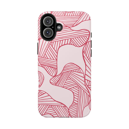 Red Fluidity iPhone Case