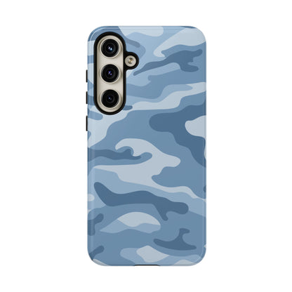 Blue Camo Samsung Case