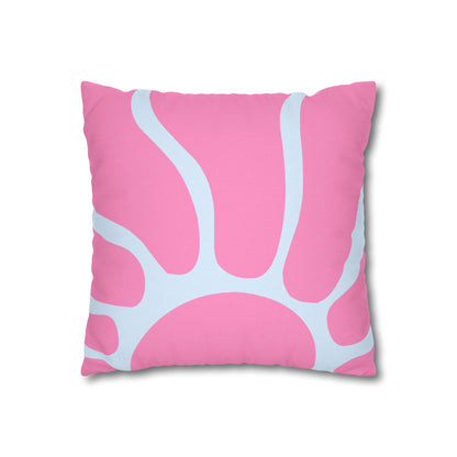 Pink Sun Decorative Pillow