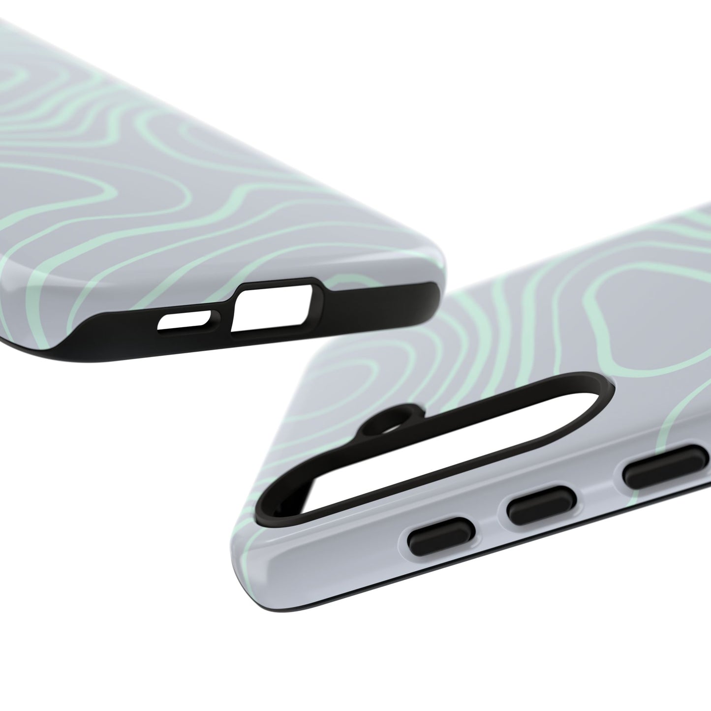 Mint Fine Lines Samsung Case