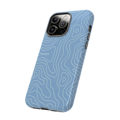 Blue Abstract iPhone Case