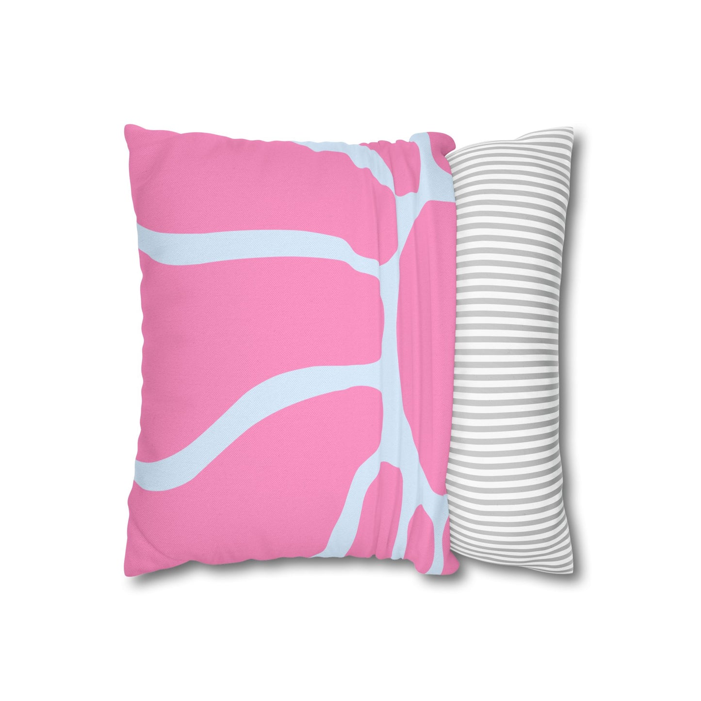 Pink Sun Decorative Pillow