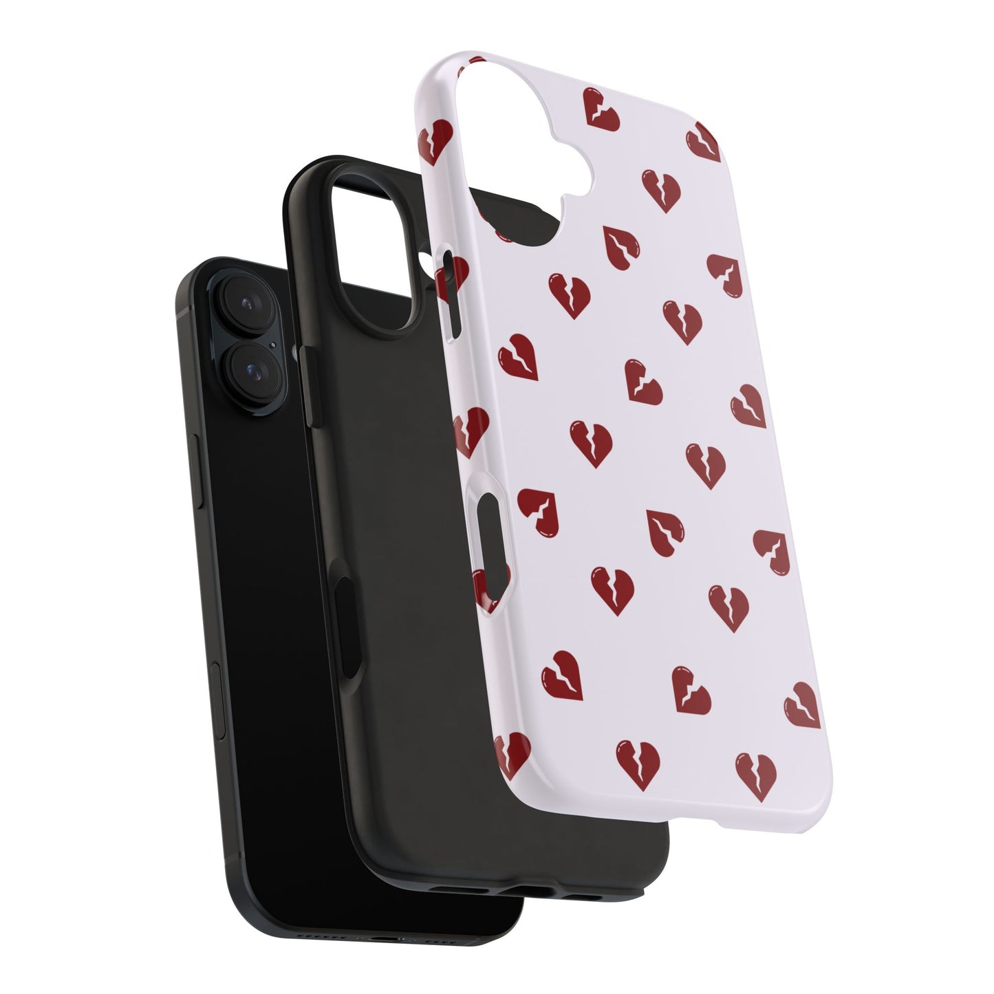 Broken Hearts iPhone Case