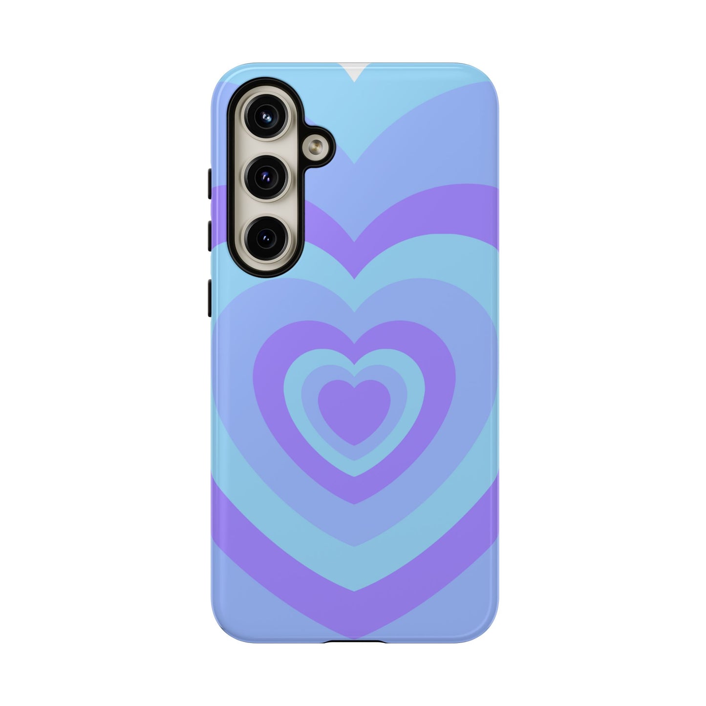 Infinity Blue & Purple Hearts Samsung Case