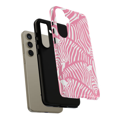 Pink Zebra Samsung Case