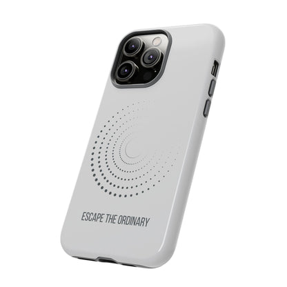 Escape The Ordinary White iPhone Case