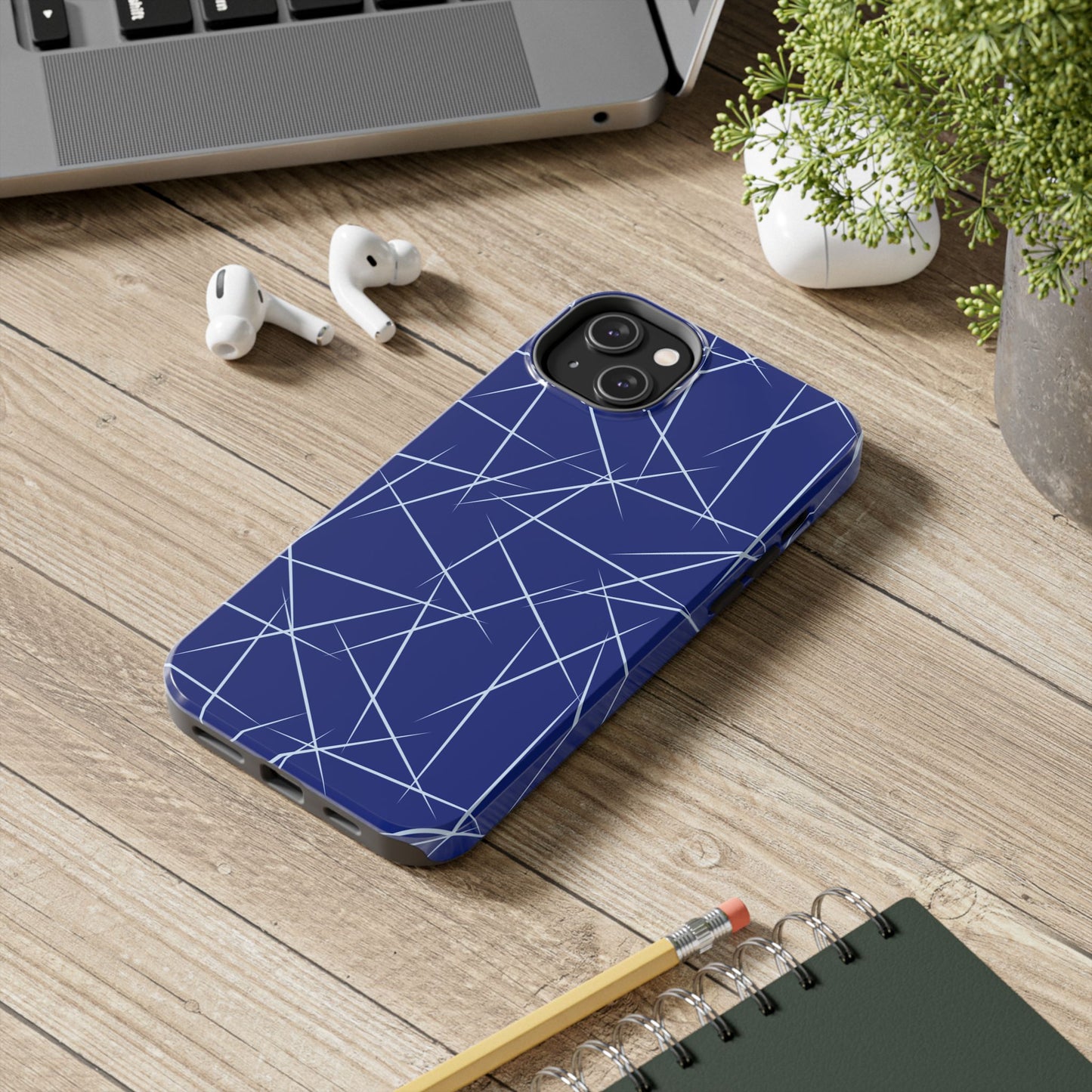 Blue iPhone Case