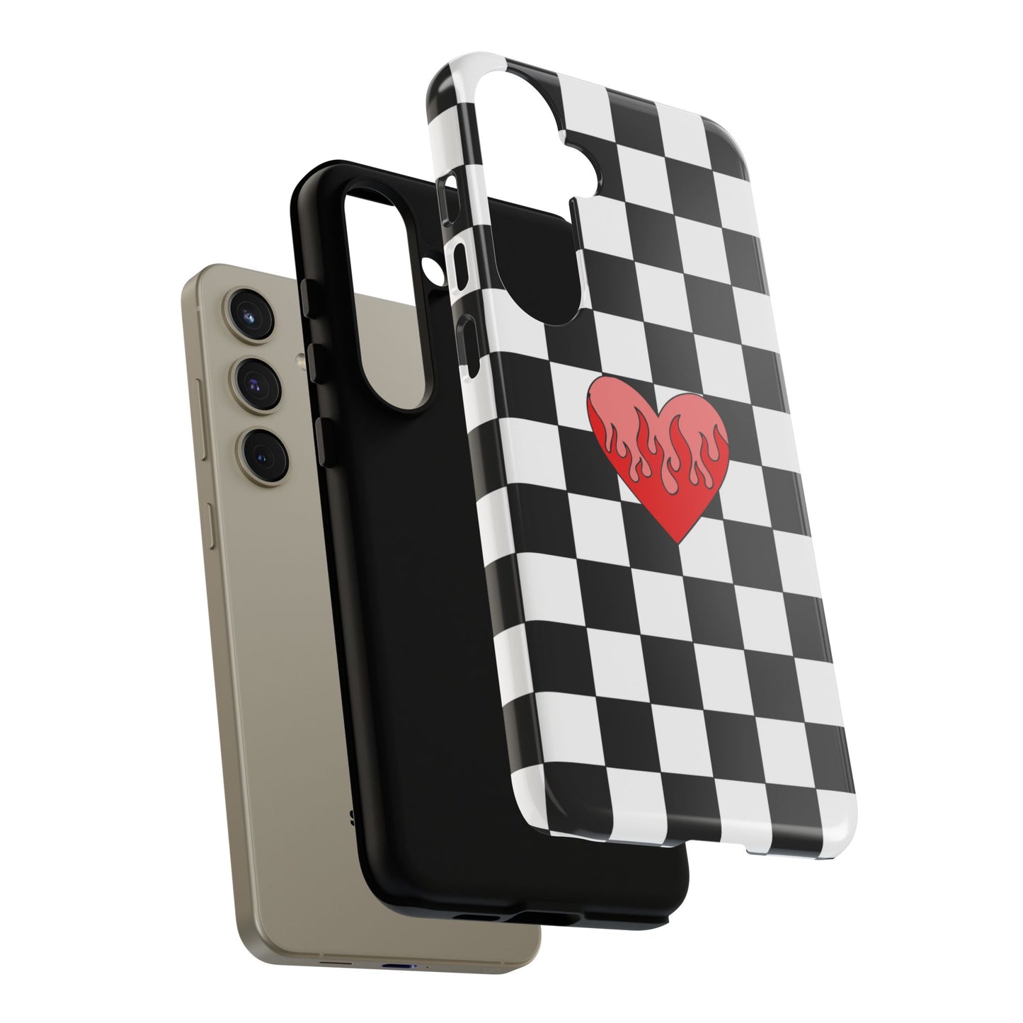 Checkmate Black & White Samsung Case