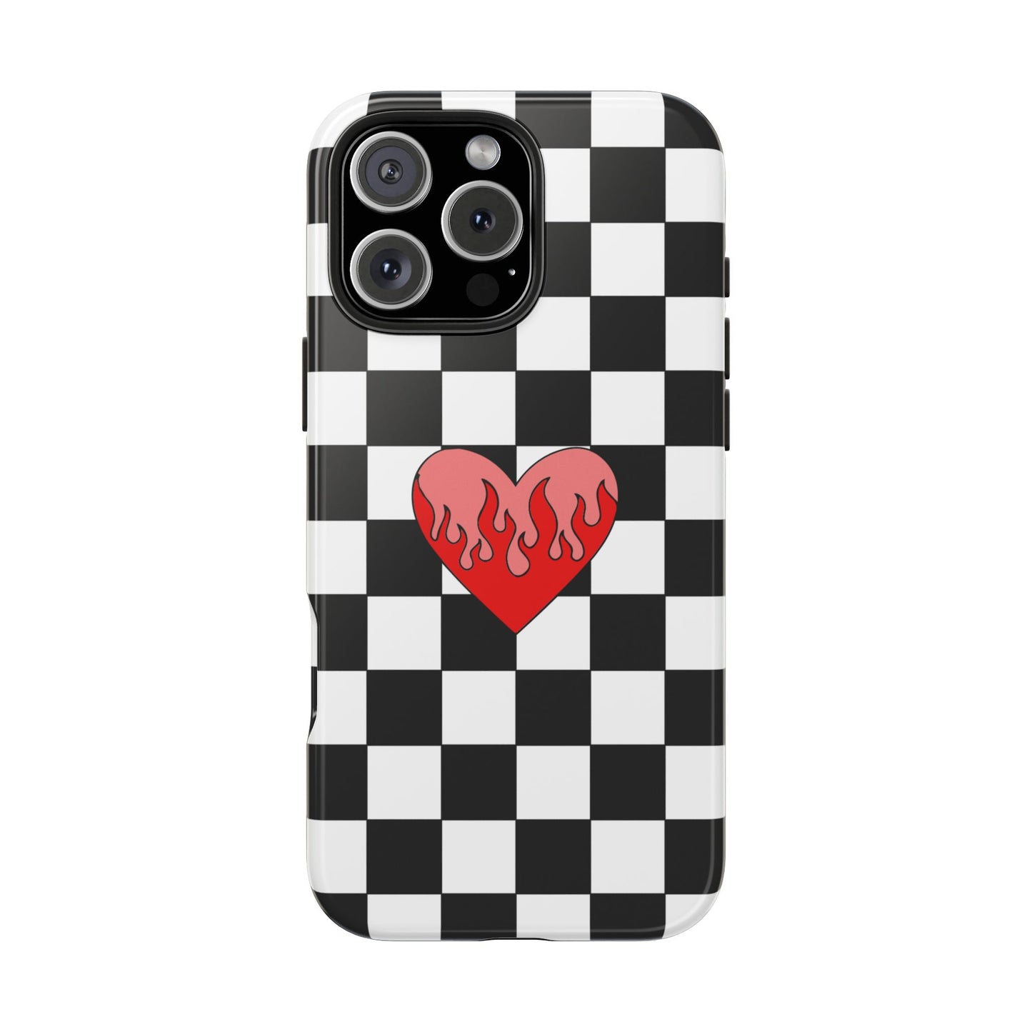 Checkmate Black & White iPhone Case