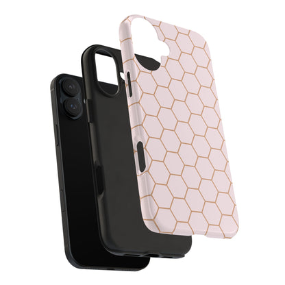 Coque iPhone rose abeille