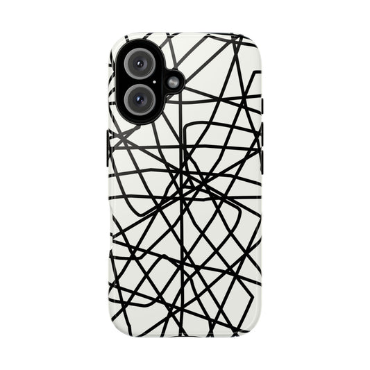 Black Chaos iPhone Case