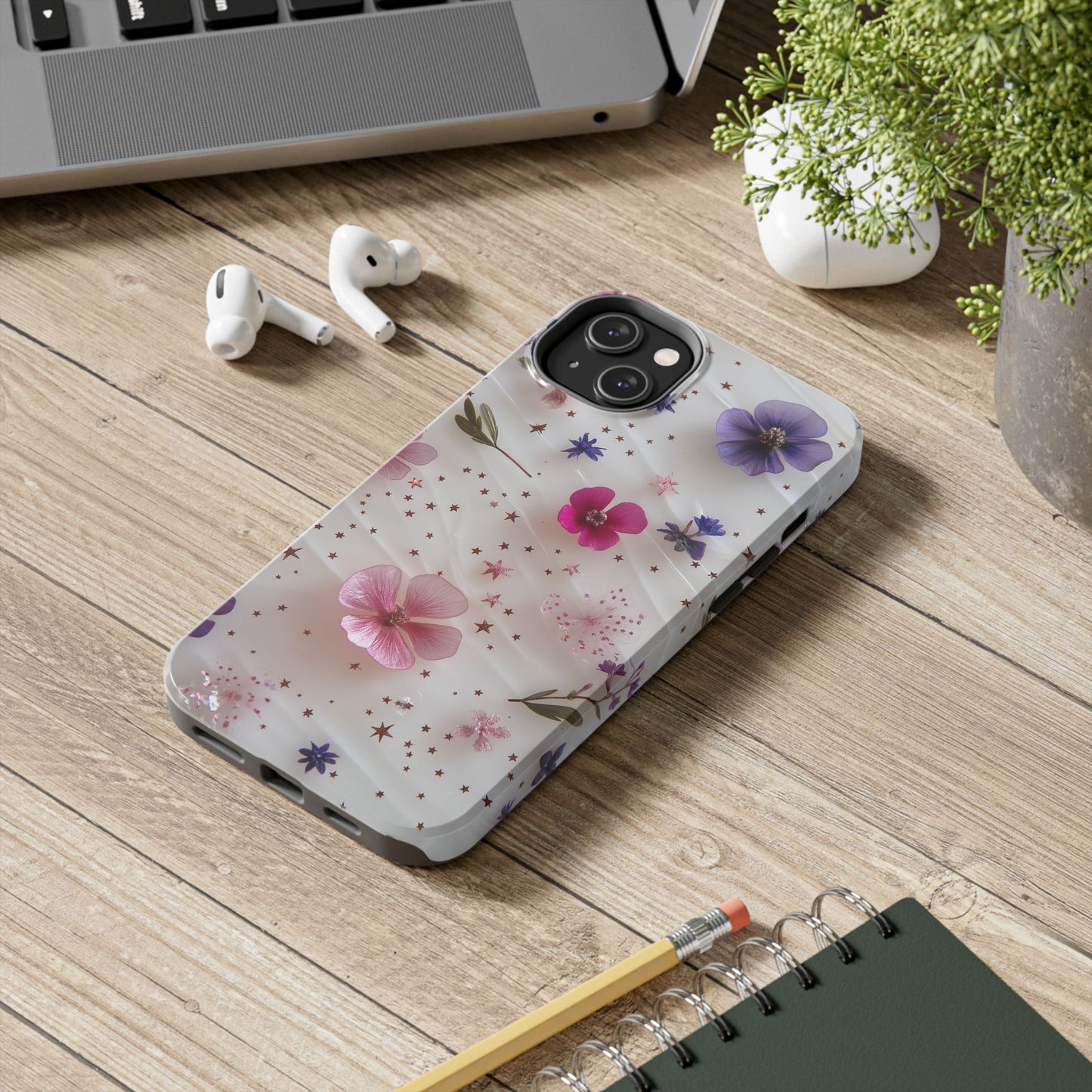 Blooming Soul Flowers iPhone Case