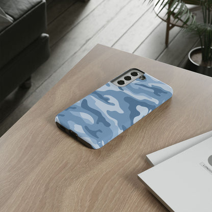 Blue Camo Samsung Case