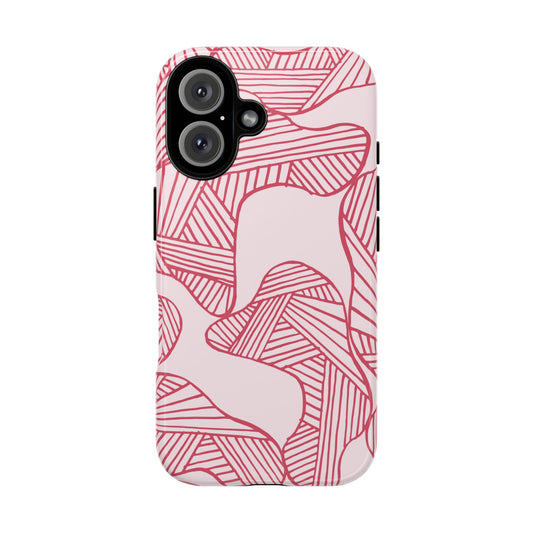 Red Fluidity iPhone Case