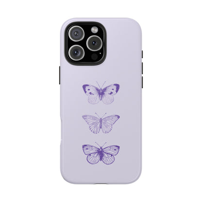 Purple Butterfly iPhone Case