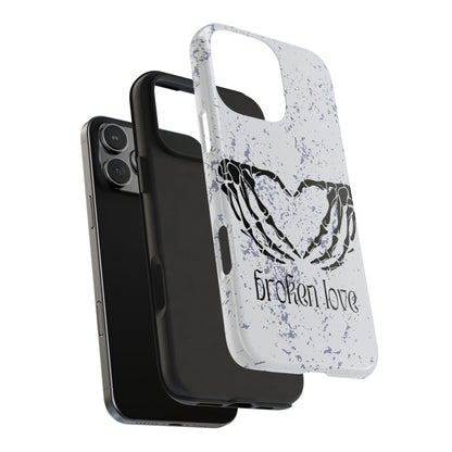 Broken Love White iPhone Case