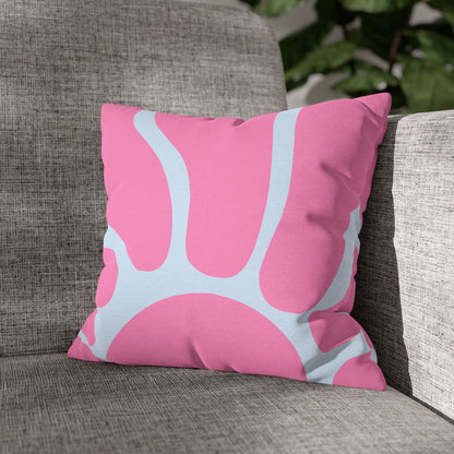 Pink Sun Decorative Pillow