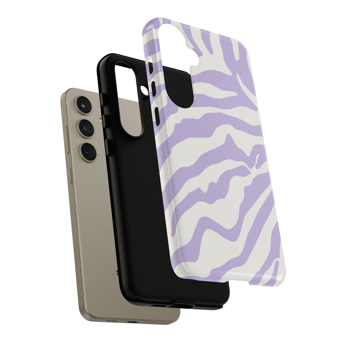 Purple Animal Print Samsung Case