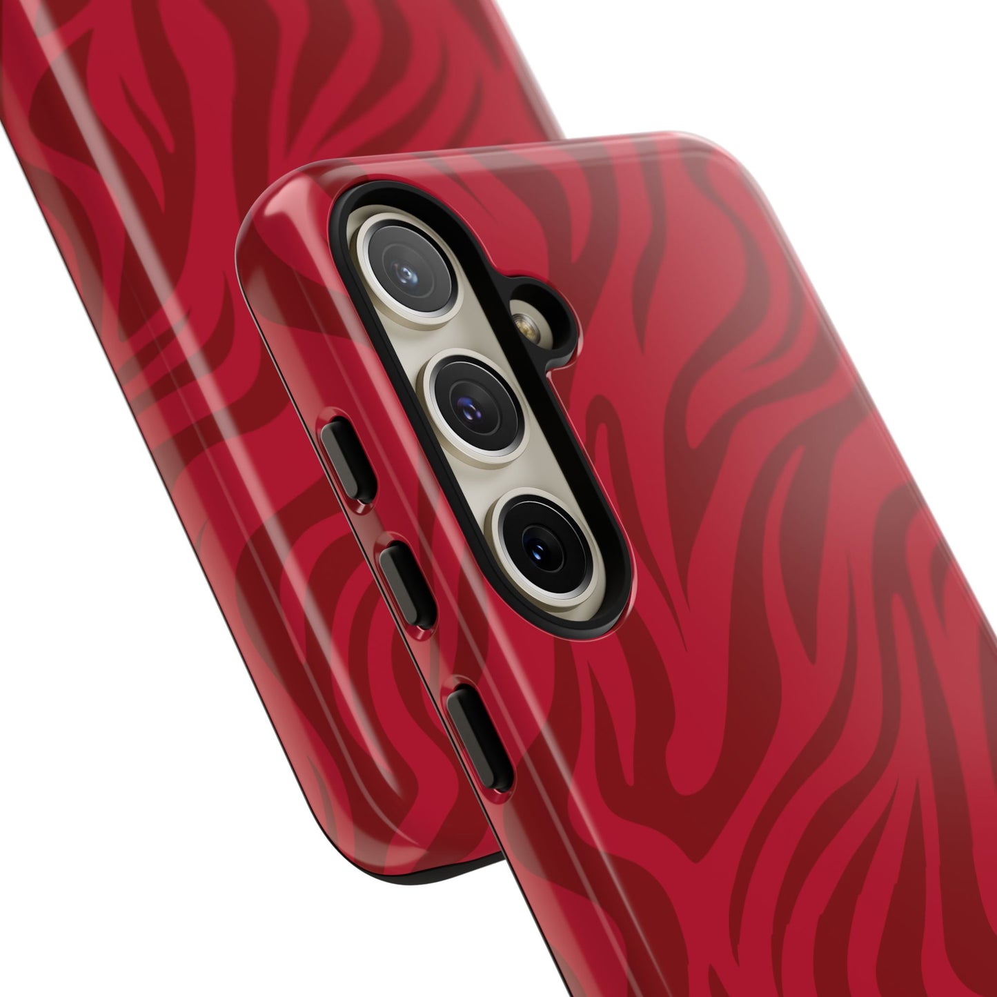 Fire Red Samsung Case