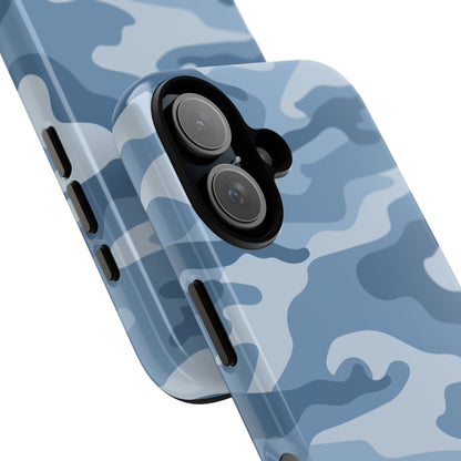 Blue Camo iPhone Case