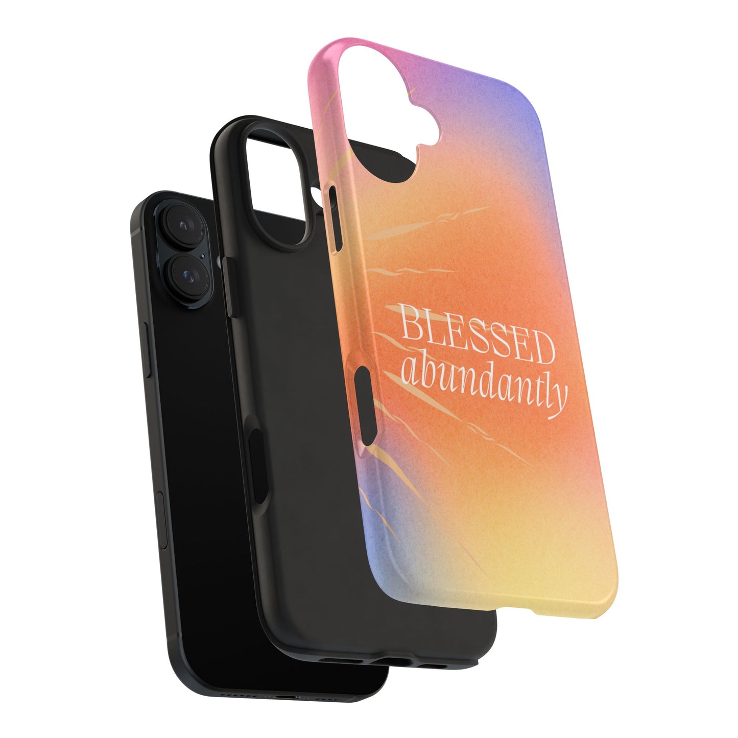 Blessed Abundantly iPhone Case