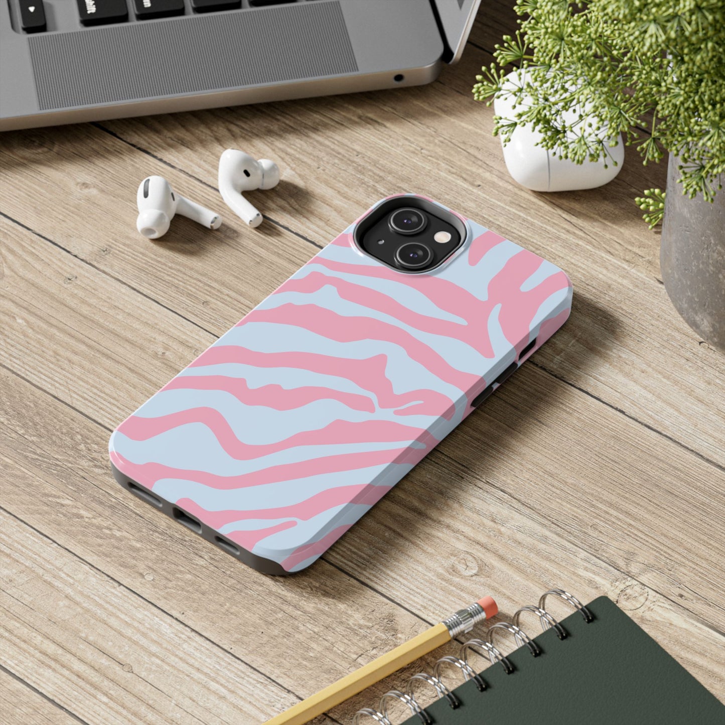 Pink Animal Print iPhone Case