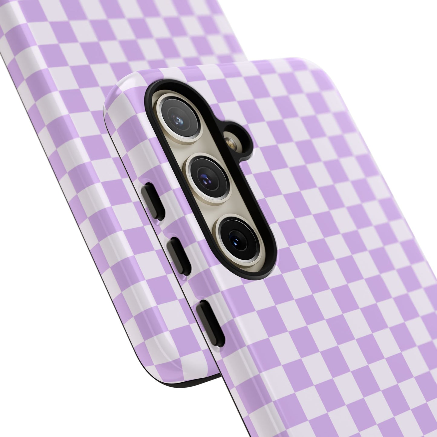 Purple Squares Samsung Case