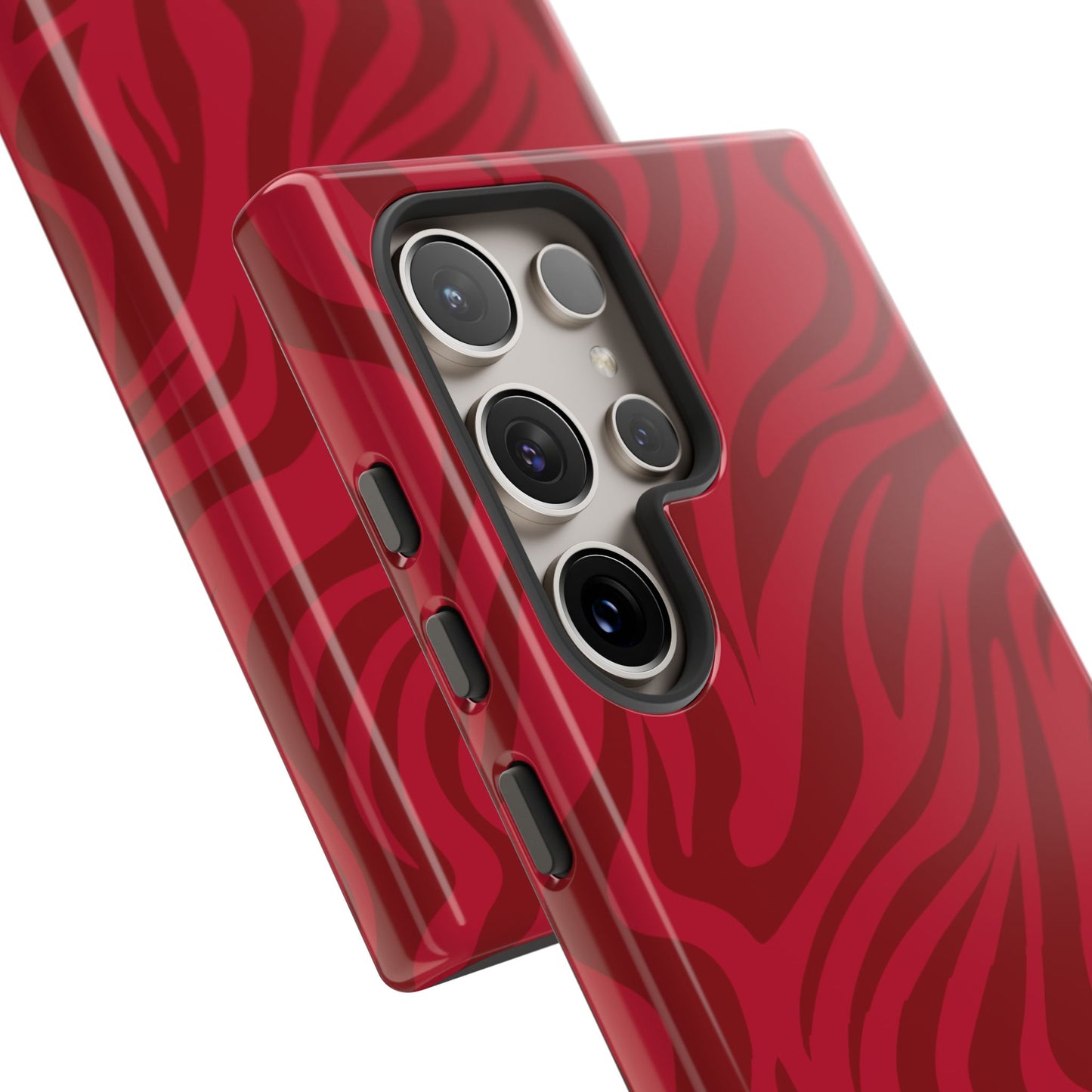 Fire Red Samsung Case