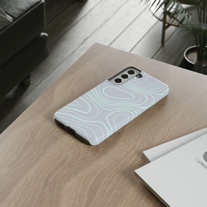 Mint Fine Lines Samsung Case