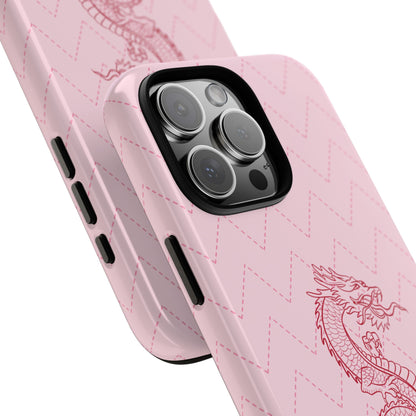 Pink Dragon iPhone Case