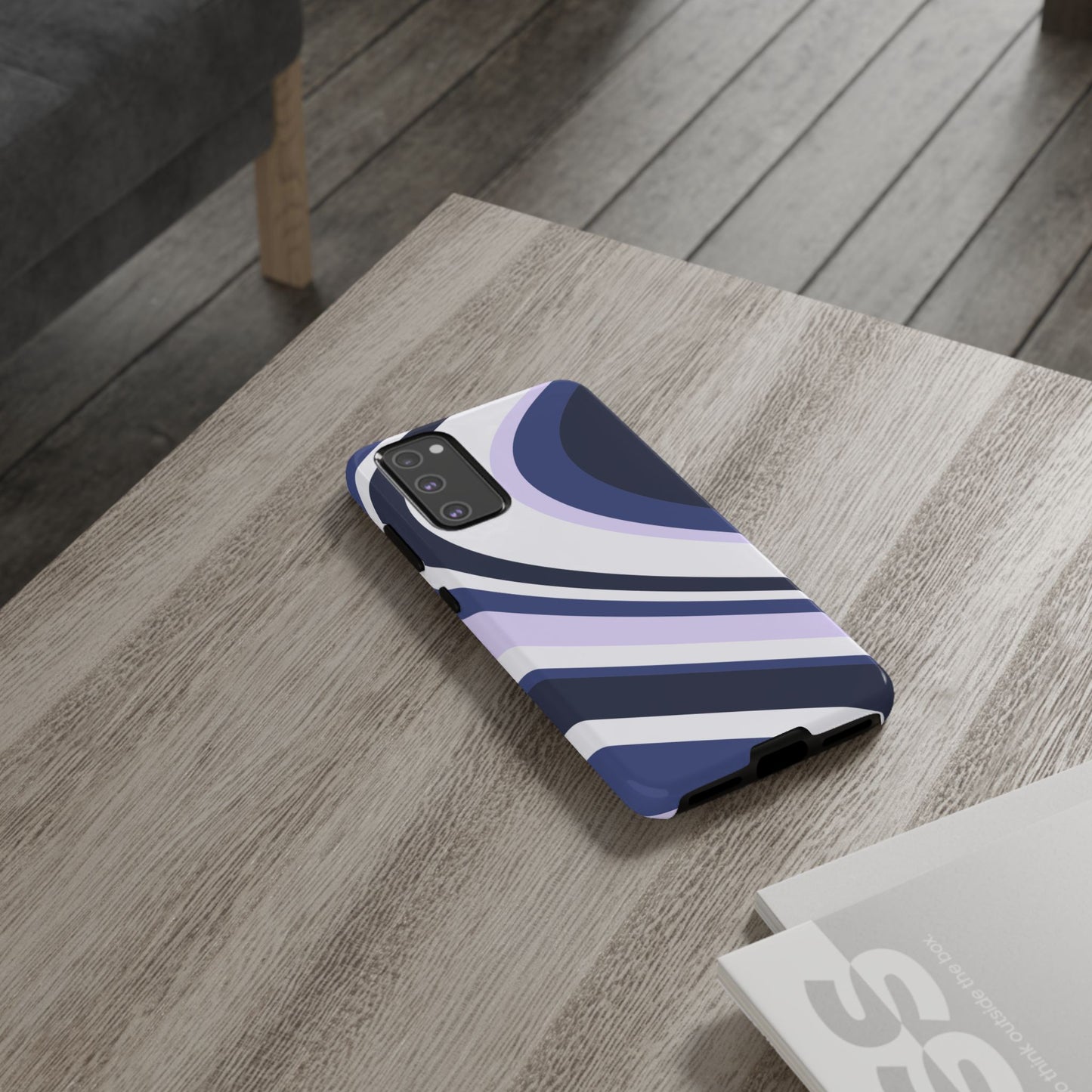 Abstract Purple & Blue Samsung Case