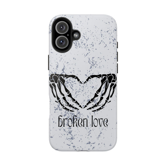 Broken Love White iPhone Case