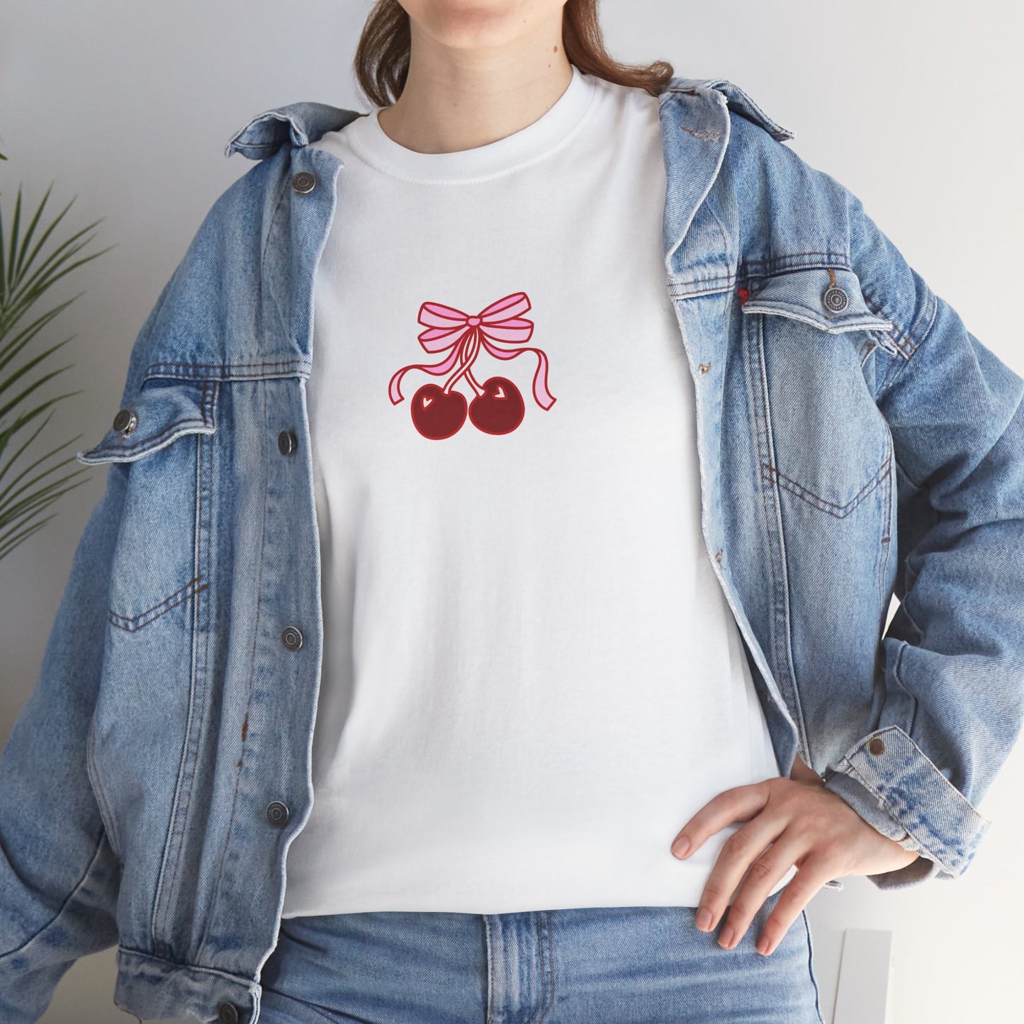 Cherry Enjoy the Now Graphic T-Shirt
