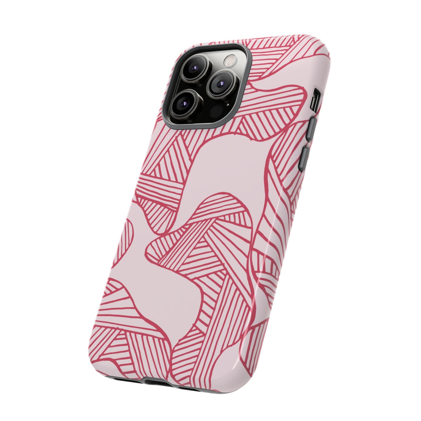 Red Fluidity iPhone Case