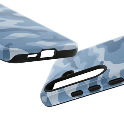 Blue Camo Samsung Case