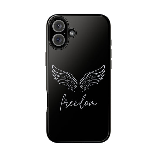 Angel Black Wings iPhone Case