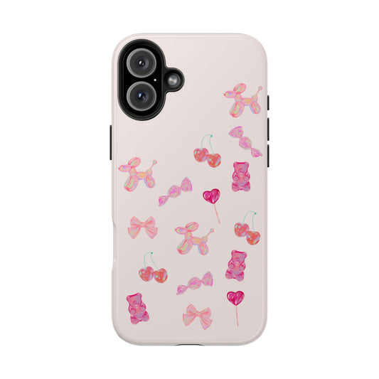 Pink & Pink iPhone case