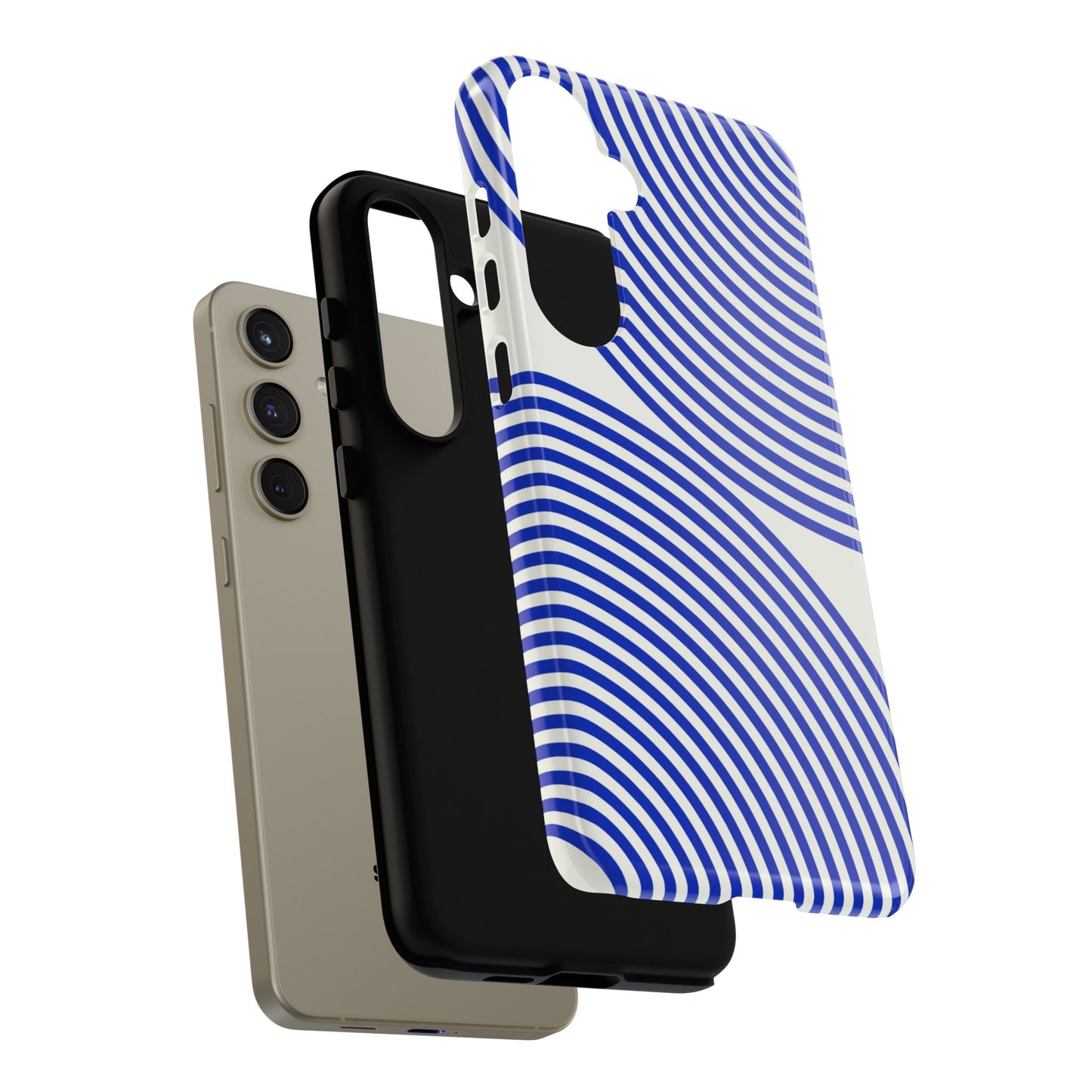 Blue Circles Samsung Case