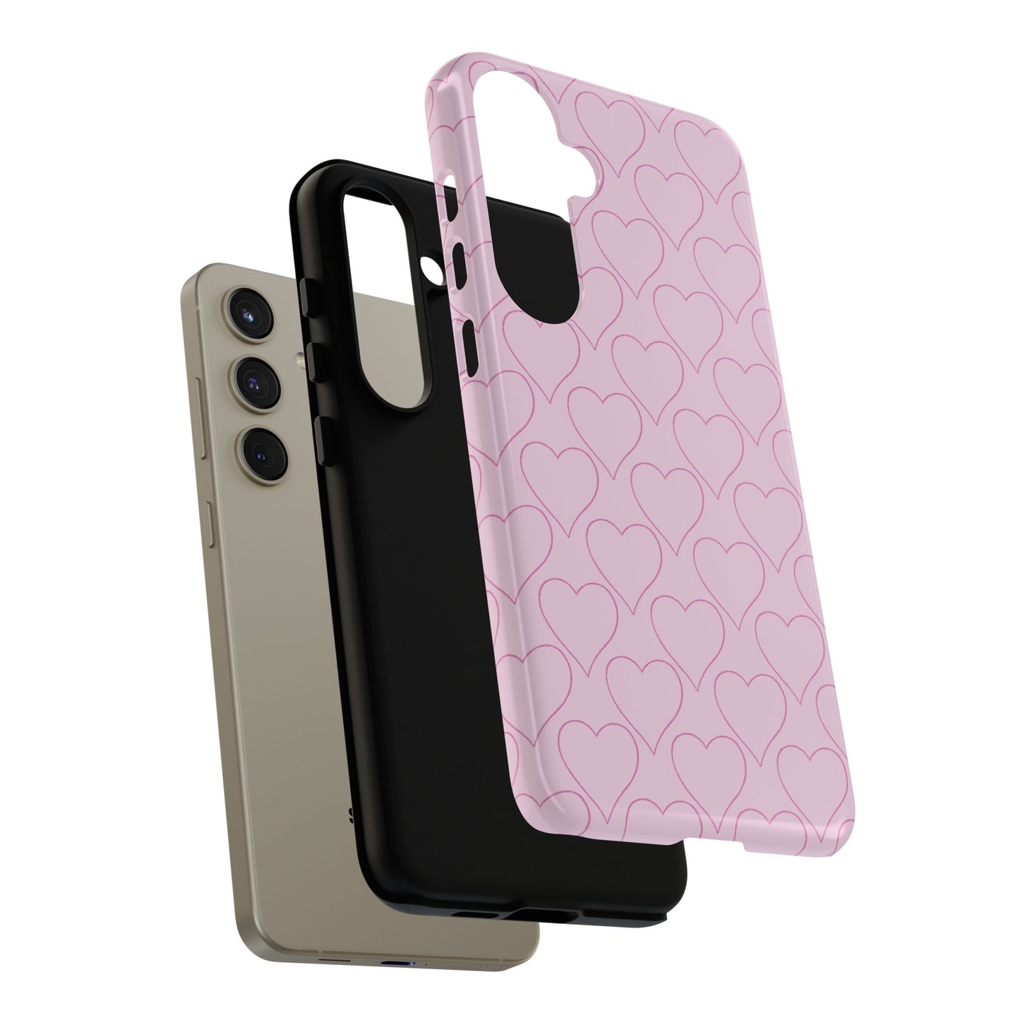 Hug of Hearts Pink Samsung Case