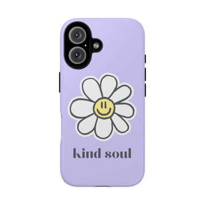 Kind Soul Purple iPhone Case