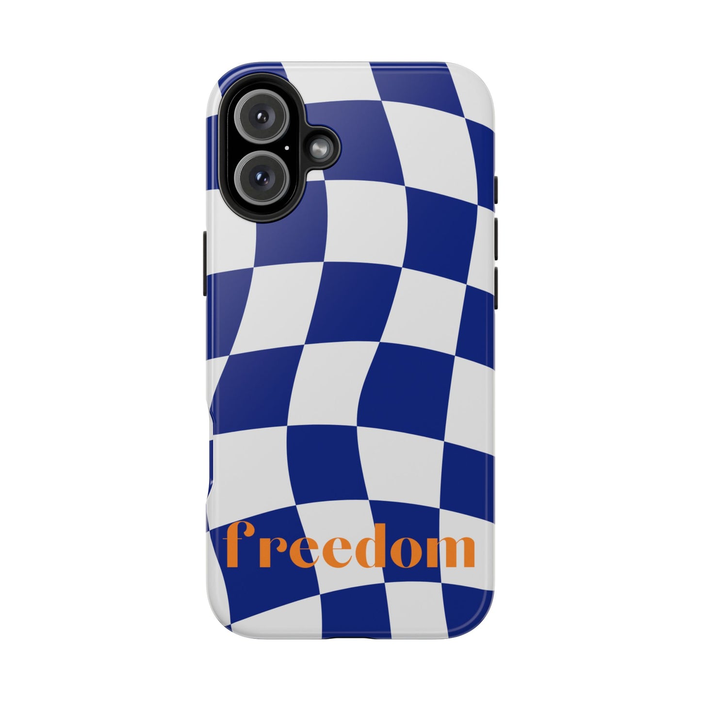 Freedom Blue iPhone Case